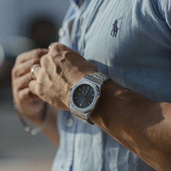 Reloj Poedegar Caja Octogonal