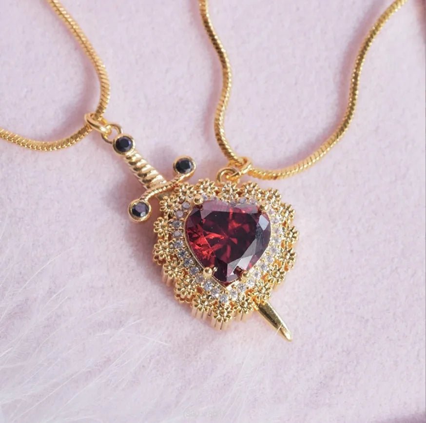 Collar Dúo “Corazón & Espada” - Fever España