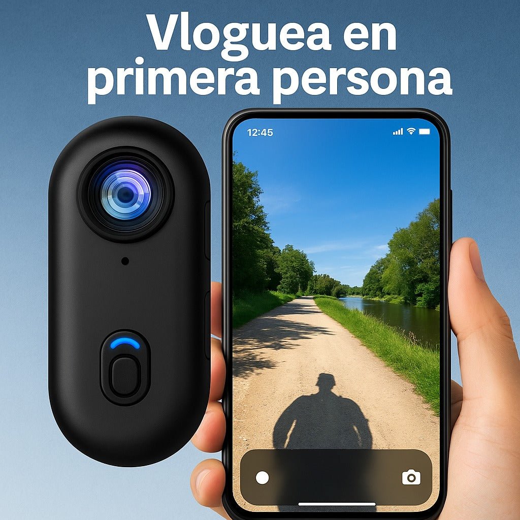 VisusCam - Mini Cámara 120° 4k para grabar - Fever España