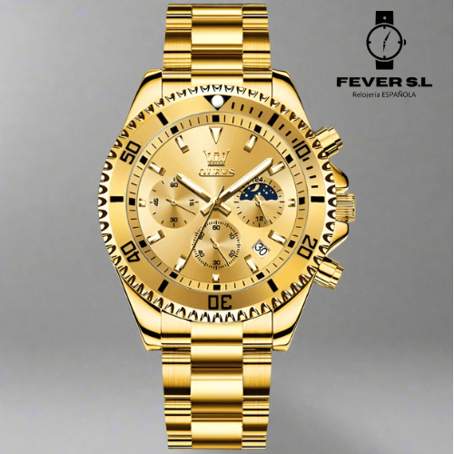 Reloj Luxury Dorado de Quarzo - Fever España