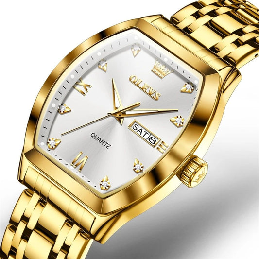 Reloj Luxury Dorado de Quarzo Vintage - Fever España